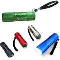 Aluminum 9 LED Bulbs Flashlights